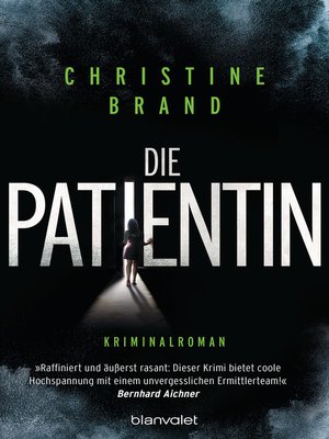 cover image of Die Patientin